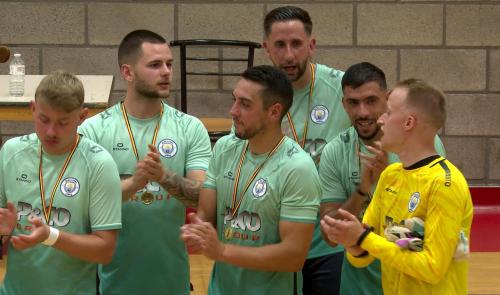 Futsal - Ligue : Le Blue Pearl d'Hamoir s'offre le doublé Coupe-Championnat