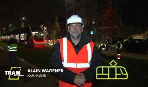 Tram en commun S7#10 : tests sonores de validation du tram