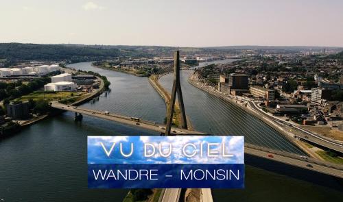 Wandre et Monsin, par Vu du ciel