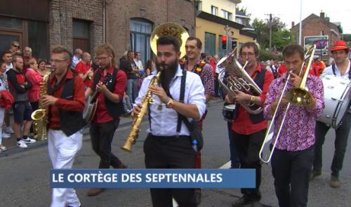 Nouveau succès pour le cortège des Septennales à Huy