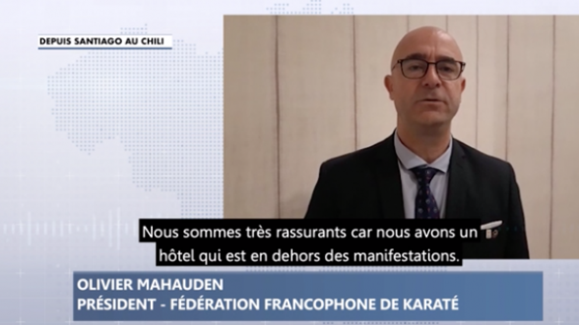 Nouvelles rassurantes pour les karatékas liégeois au Chili