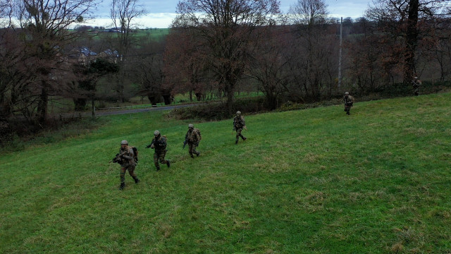 Plus de 300 militaires en manœuvre au Pays de Herve