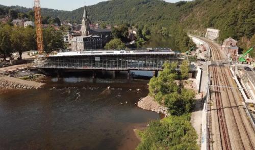 Pont de Tilff : l'avancement des travaux