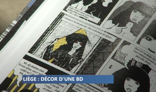 Poupée d'Orgueil, une BD qui se déroule à Liège
