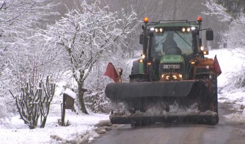 Première offensive hivernale: la neige s'invite furtivement