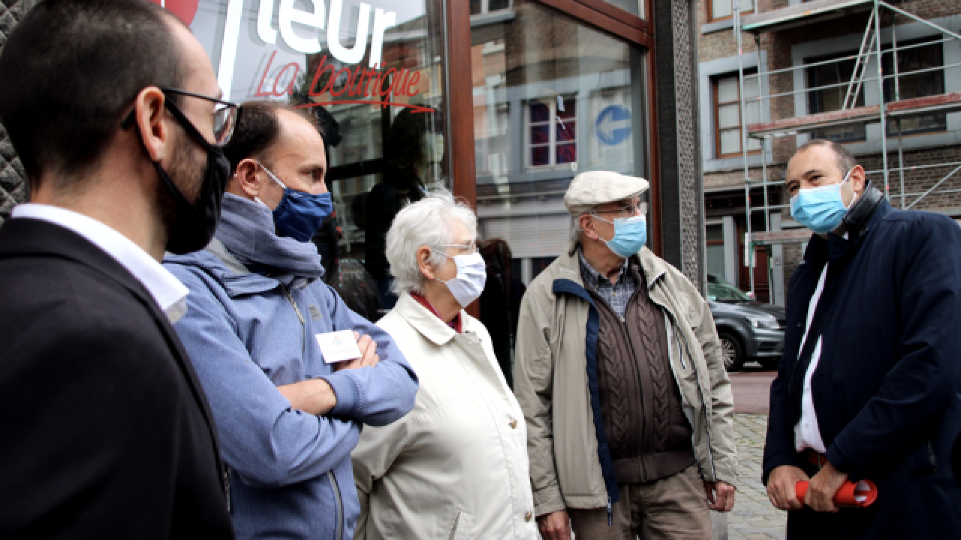 Première visite ministérielle de Christophe Collignon à Liège