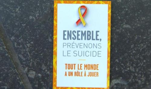 'Tout le monde peut agir contre le suicide'