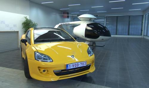 Voiture de sport et hélicoptère chez Dimma Design