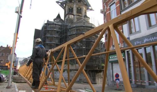 Restauration de la Collégiale Sainte Croix