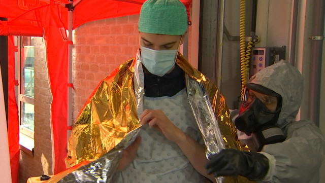 Huy : Scénario catastrophe au CHRH