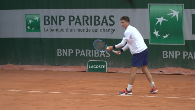 Une première à Paris pour Raphaël Collignon avec coach Darcis