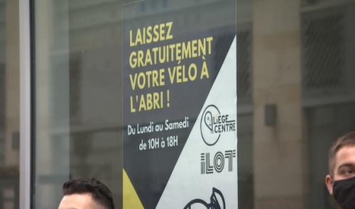 Test grandeur nature pour un parking vélo gratuit, couvert et surveillé