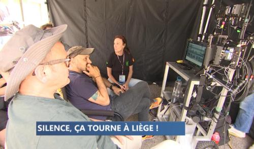 Une école liégeoise réquisitionnée pour un tournage explosif