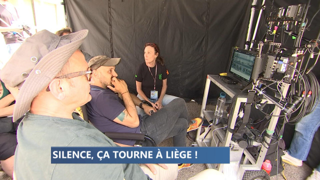 Une école liégeoise réquisitionnée pour un tournage explosif
