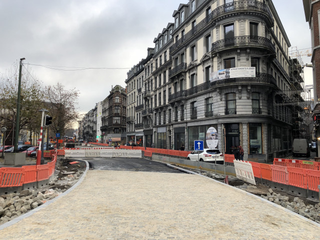Tram En Commun S4#12 : des pavés à Léopold, des rails et du béton à Bressoux