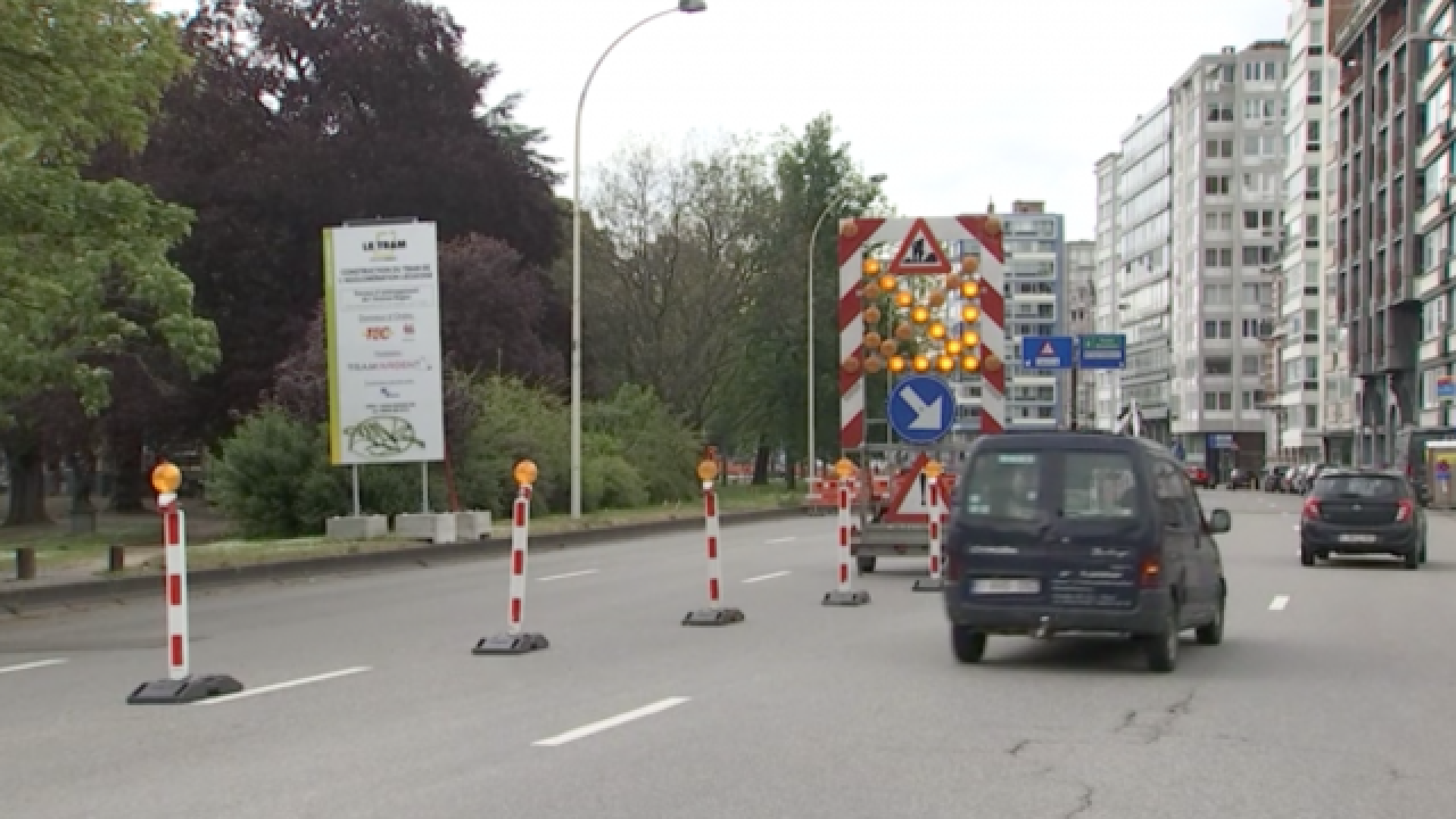 Tram : la trémie Charlemagne définitivement fermée dès le 15 juin