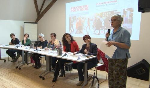 Un débat pré-électoral avec des politiciennes uniquement