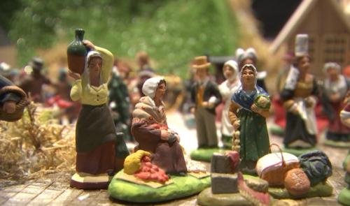 Un millier de santons à la Collégiale de Huy