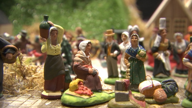 Un millier de santons à la Collégiale de Huy