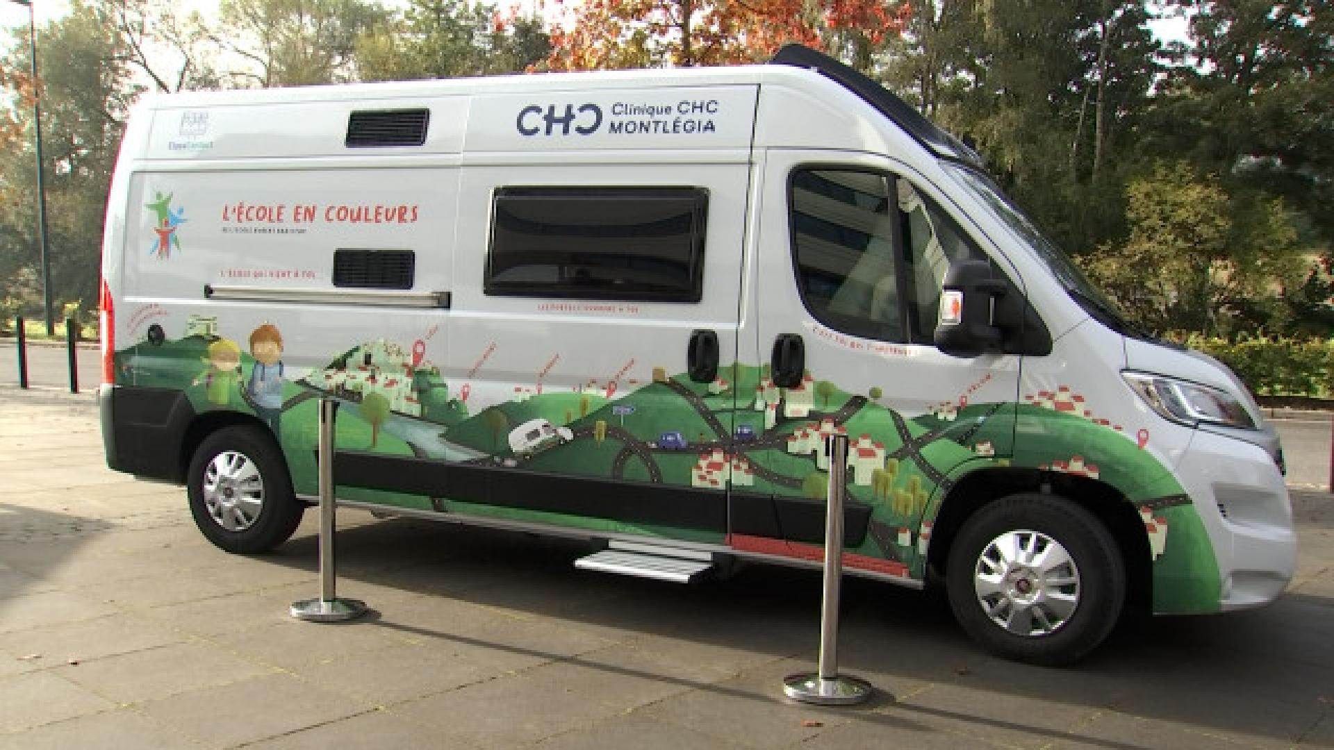 Un motorhome transformé en école pour les enfants atteints d'un cancer