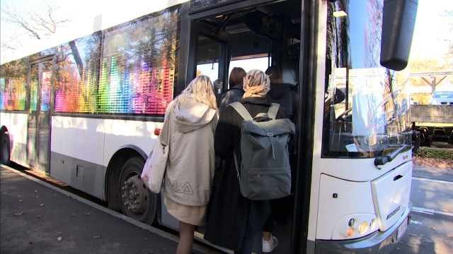 Un tour en bus gratuit pour les étudiants liégeois