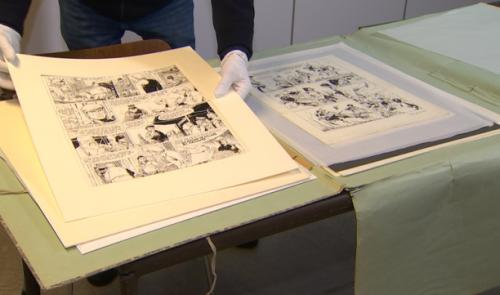 Hergé, Franquin, Jacobs et Cie au Musée des Beaux-Arts de Liège