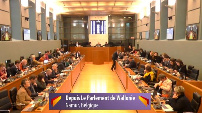 Questions parlementaires au sein du parlement de Wallonie — Questions parlementaires de la Région wallonne