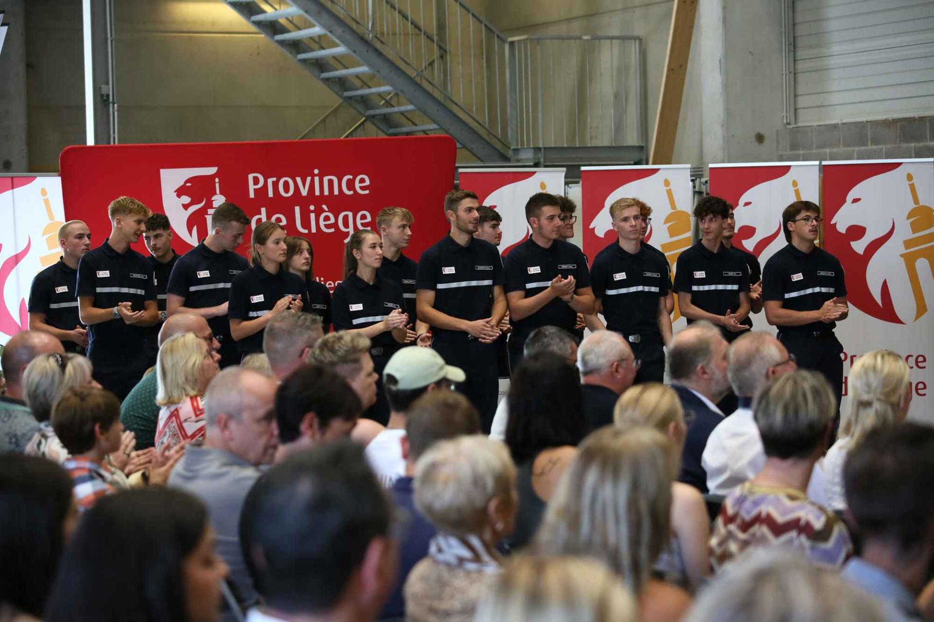 22 nouveaux cadets-pompiers volontaires prêts à postuler