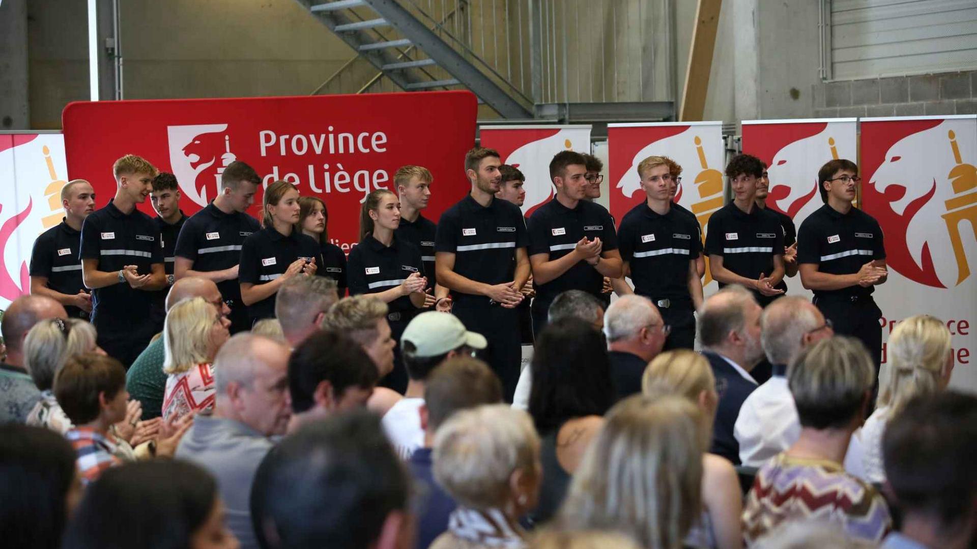 22 nouveaux cadets-pompiers volontaires prêts à postuler