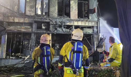 Incendie d'un café cette nuit à Herstal