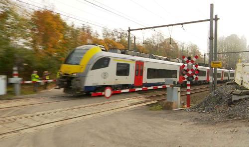 Un dégagement de fumée dans un train à Liège