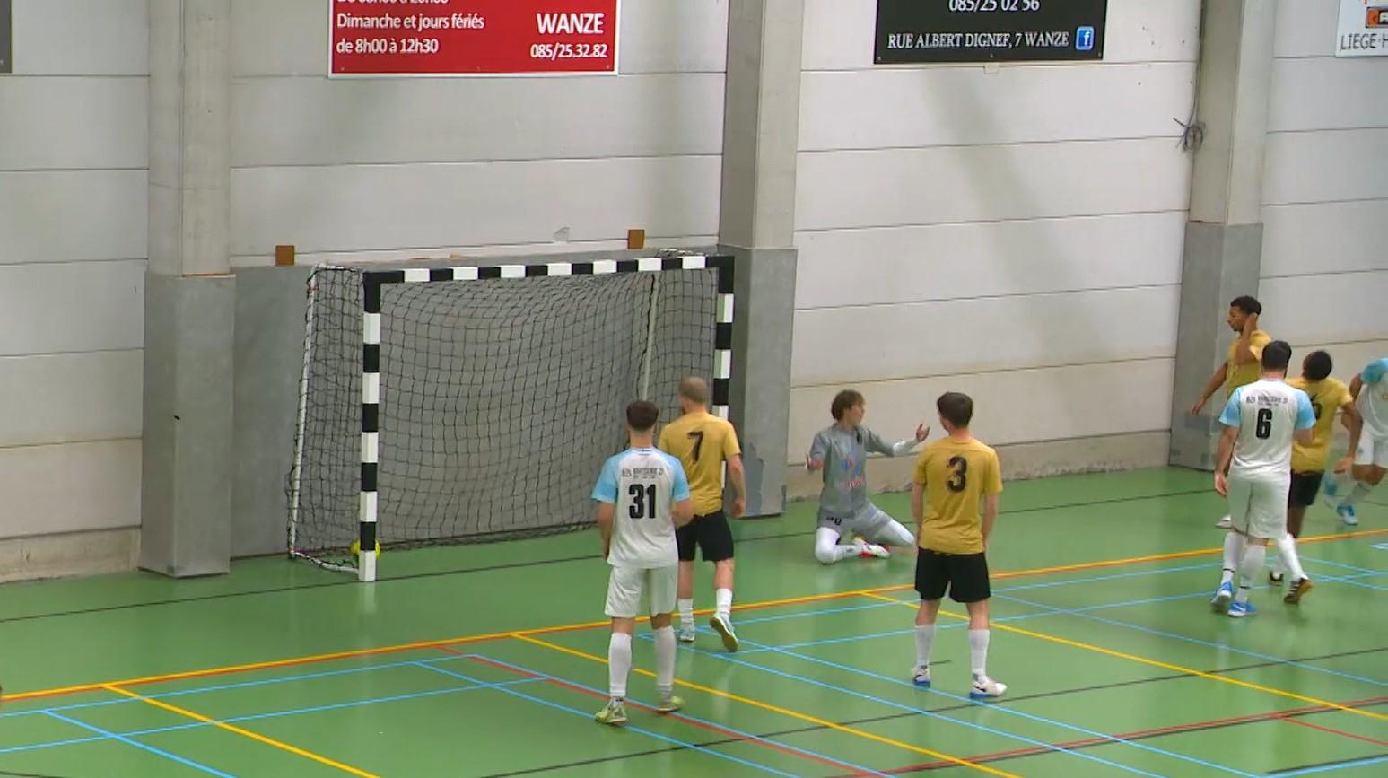 Futsal: Wanze toujours invaincu après 7 matchs !
