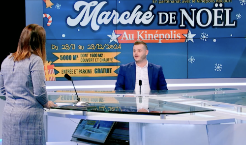 Invité: présentation du Marché de Noël au Kinépolis