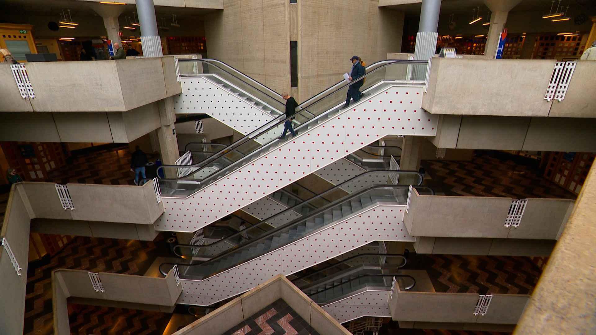 CHU : les escalators vont être remplacés
