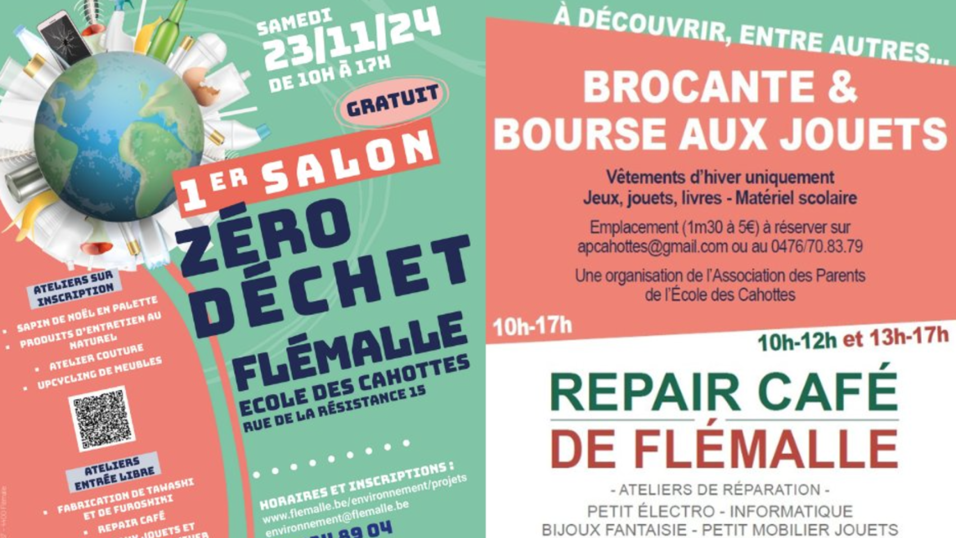 Invité : le 1er salon Zéro Déchet à Flémalle