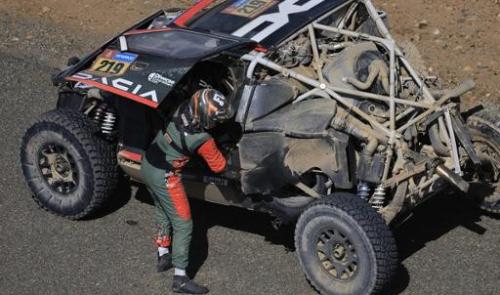 Dakar: Sébastien Loeb et son copilote liégeoise Fabian Lurquin contraints à l'abandon