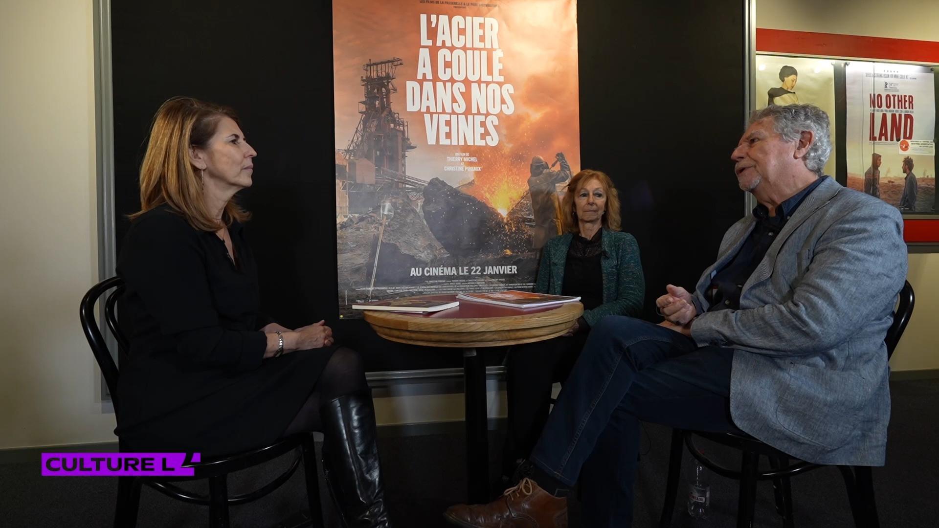 CultureL avec "L'acier a coulé dans nos veines" de Thierry Michel et Christine Pireaux
