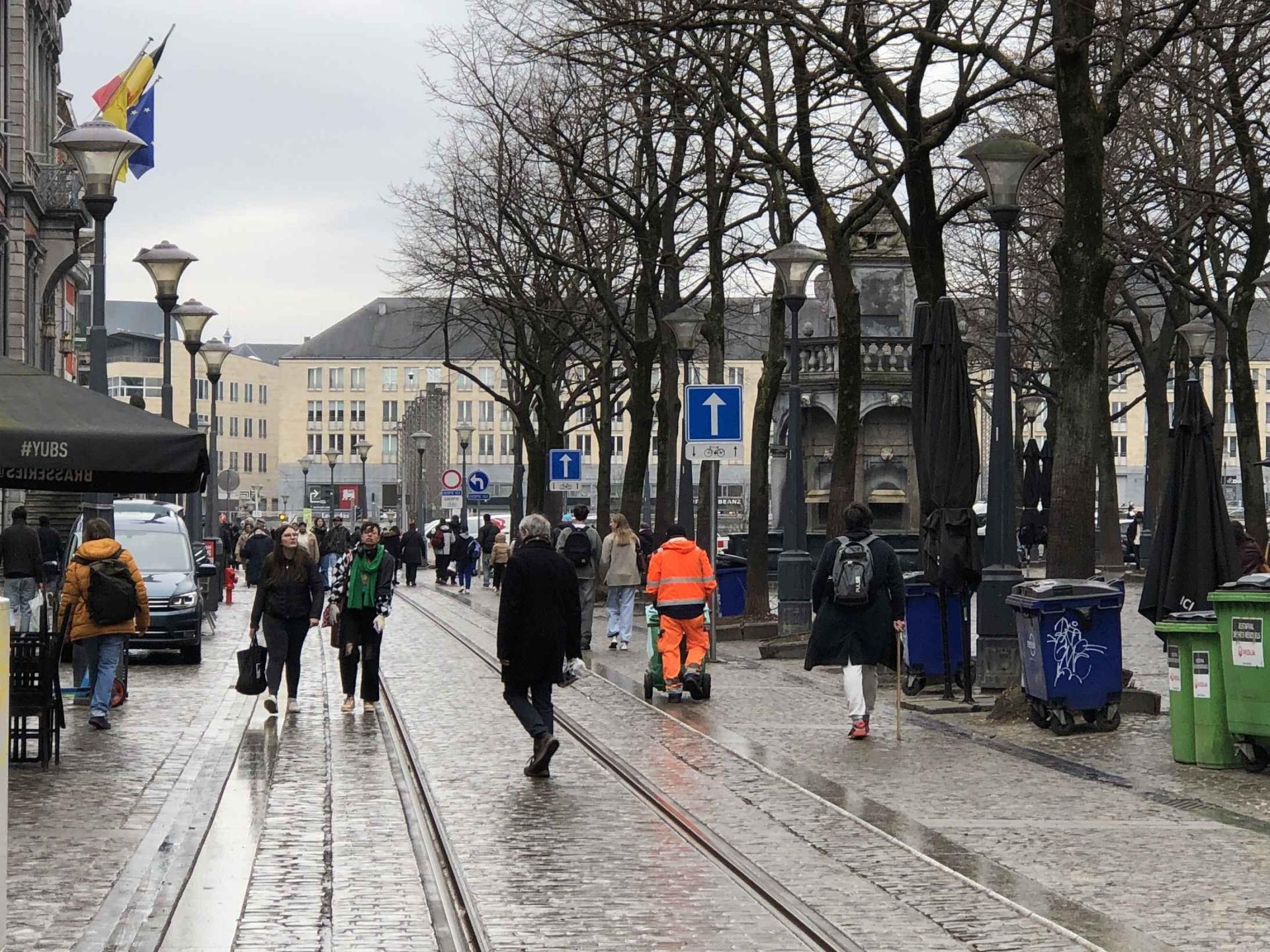 Les Liégeois peu prêts pour le tram. Inquiétant et normal à la fois