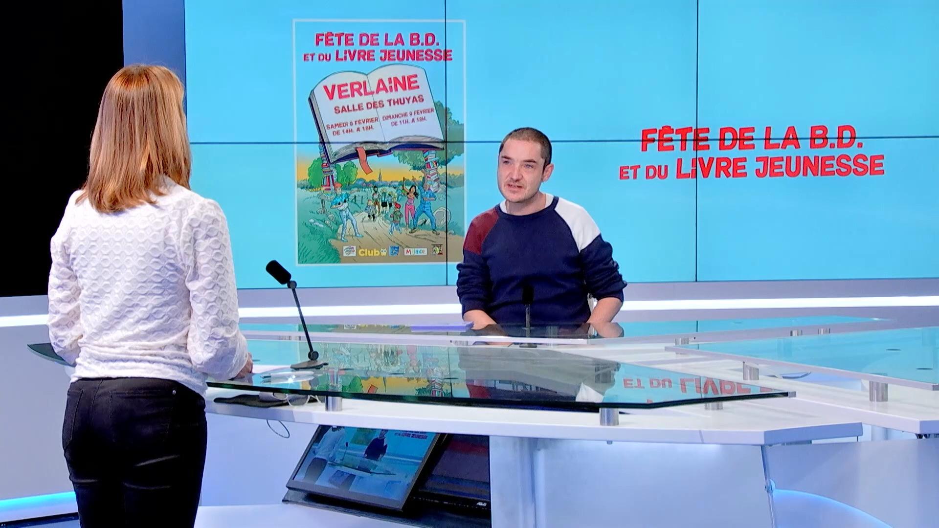 Premier festival BD et livre jeunesse à Verlaine