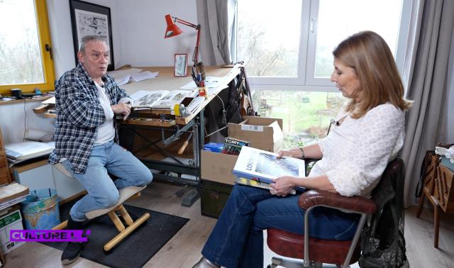 CultureL avec le dessinateur et scénariste BD Georges Van Linthout
