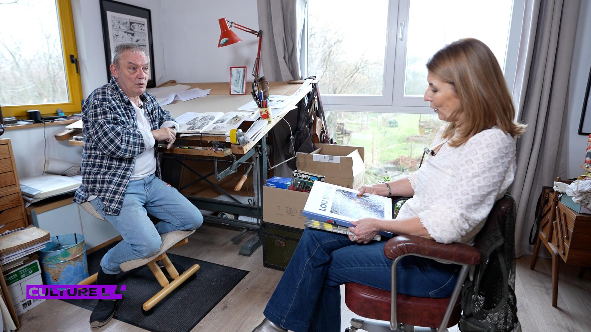 CultureL avec le dessinateur et scénariste BD Georges Van Linthout