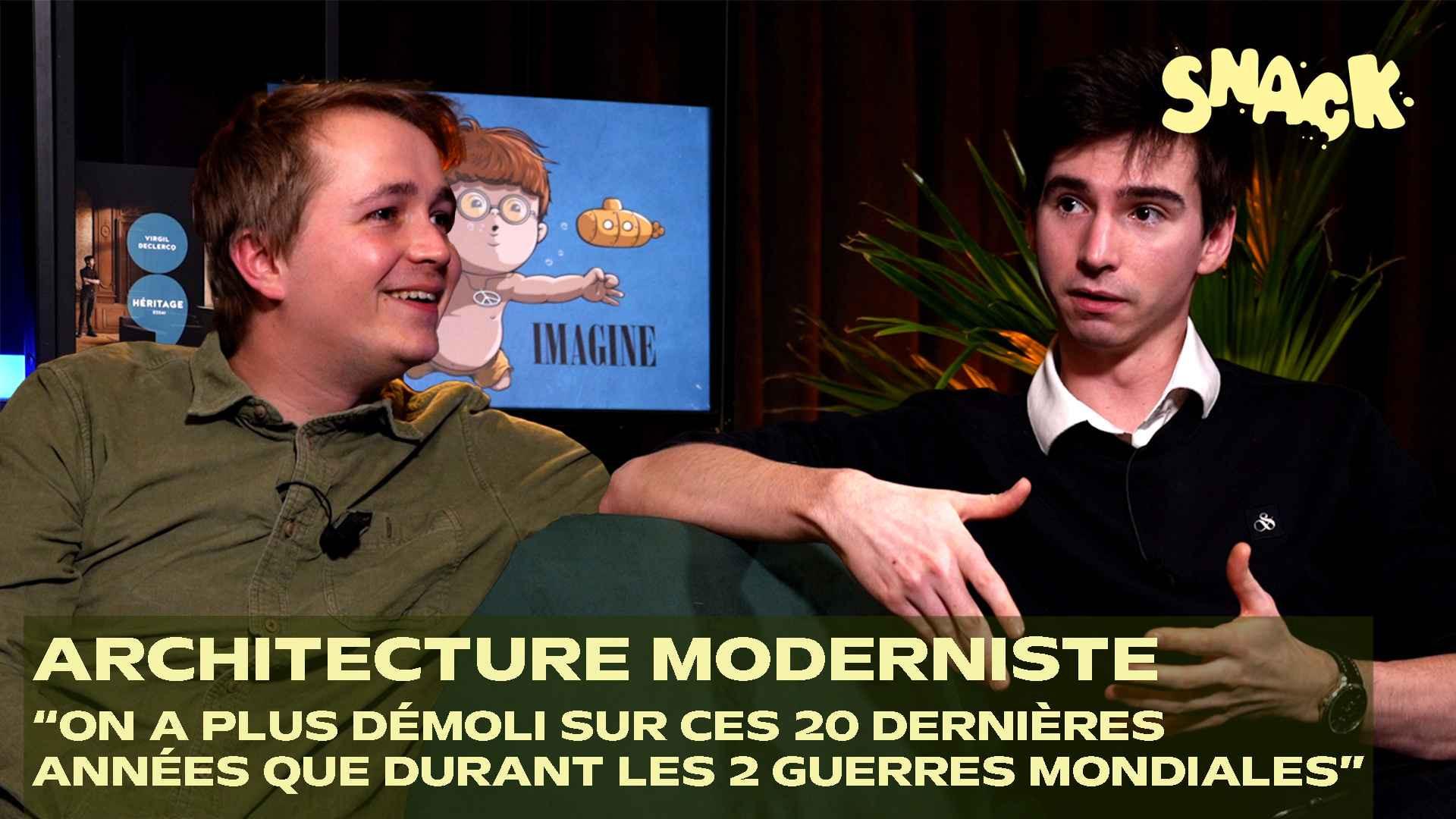 Snack : Architecture, bruxellisation, modernisme : comment nos villes ont perdu leur âme et leur patrimoine ?