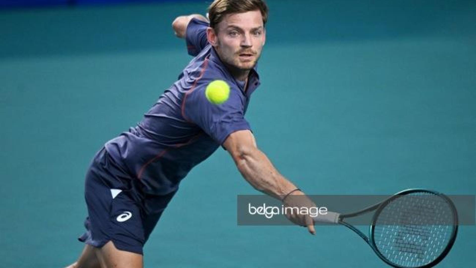 Tennis : qualification de David Goffin pour les 1/8ème de finale à Munich