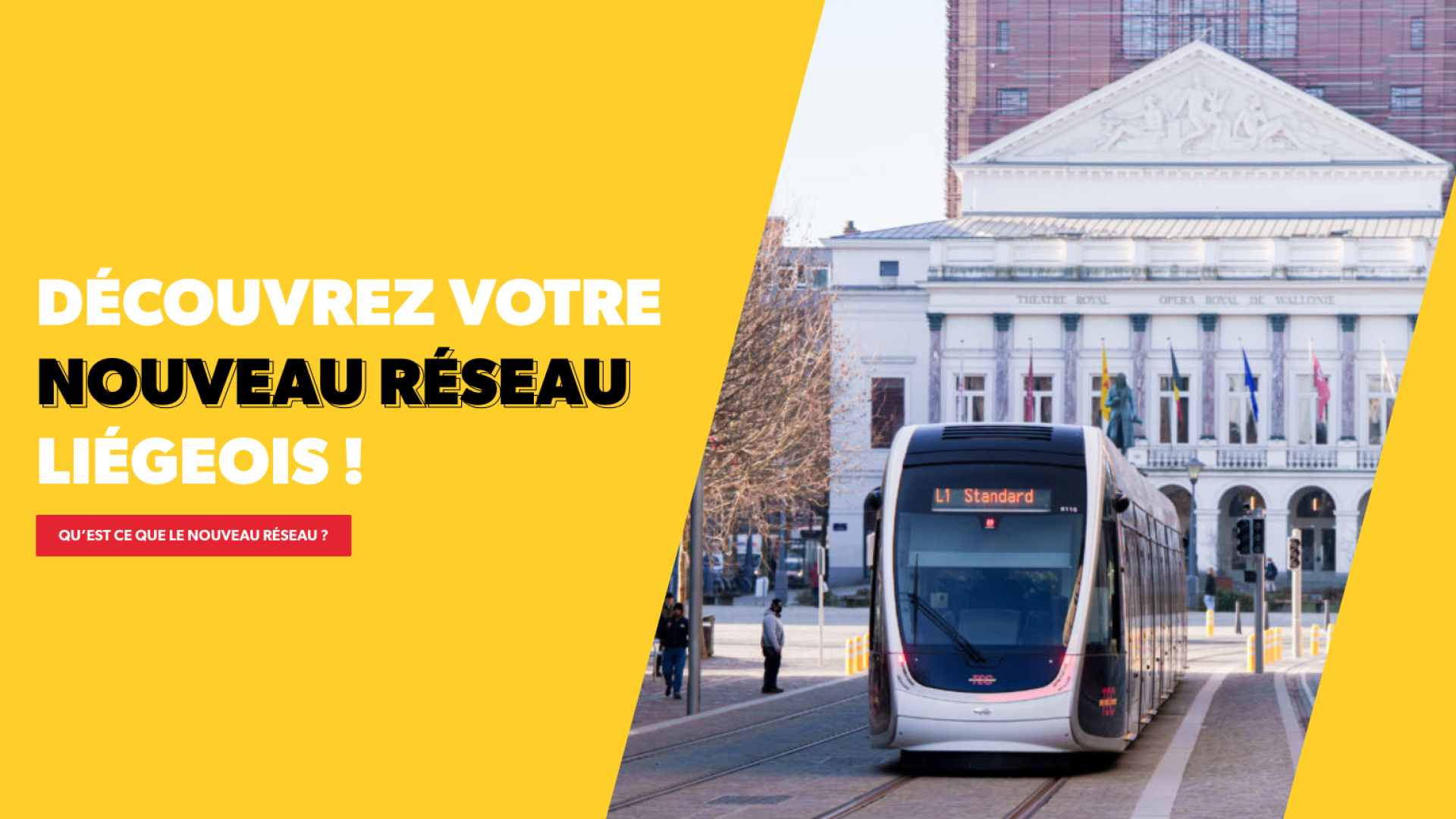 Mobilité : le nouveau site du réseau TEC Liège est en ligne, avec la refonte du réseau