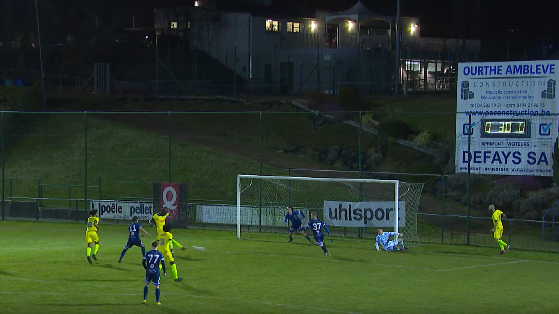 D3ACFF : Sprimont s’impose face à Geer grâce à deux phases arrêtées