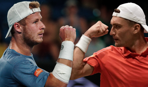 Tennis  Raphaël Collignon et Gauthier Onclin passent en quarts de finale du double