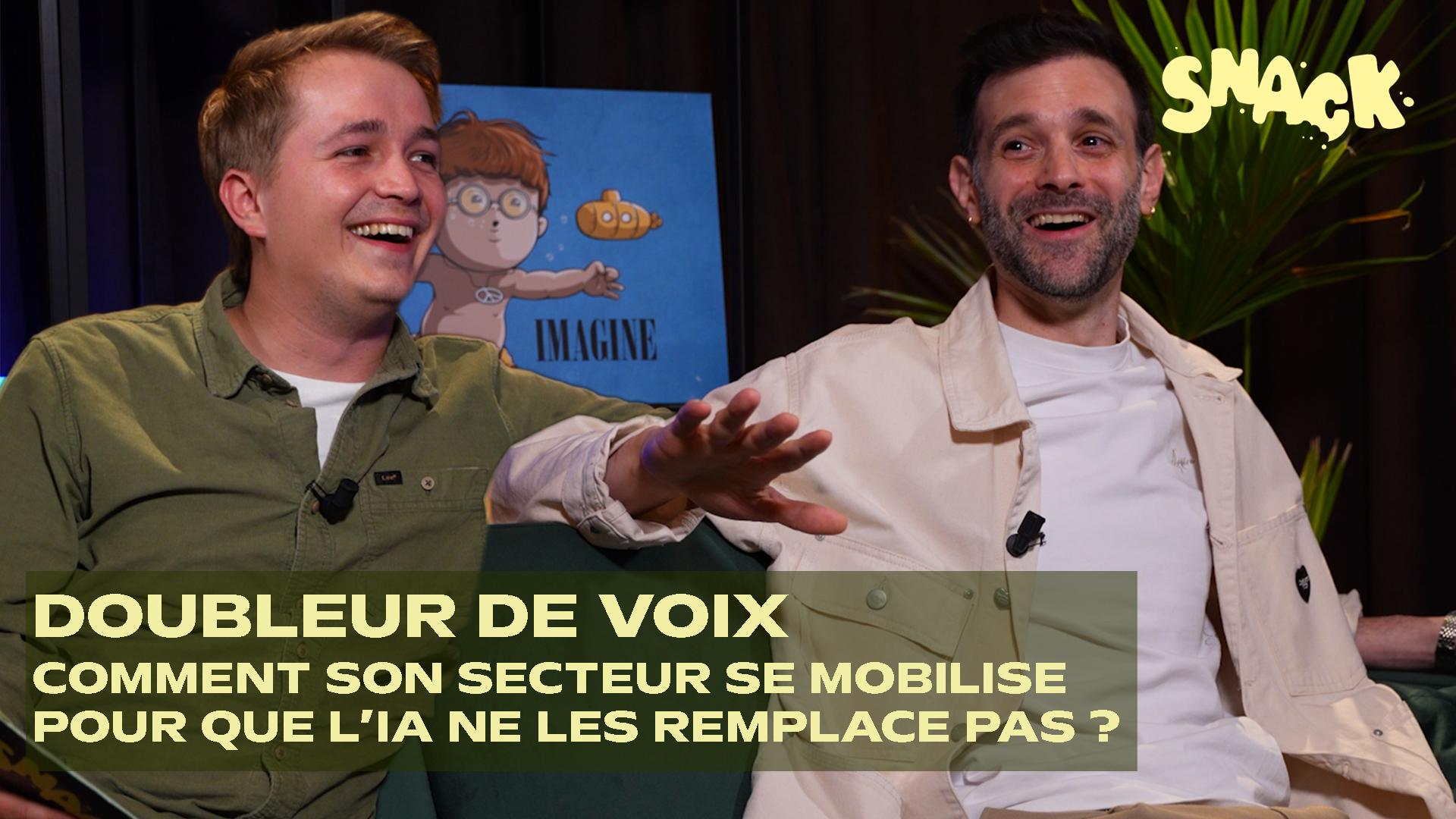 Snack - MrBeast, Lupin, Sai, Seiya, le doubleur voix Maxime Donnay nous explique tout sur son métier