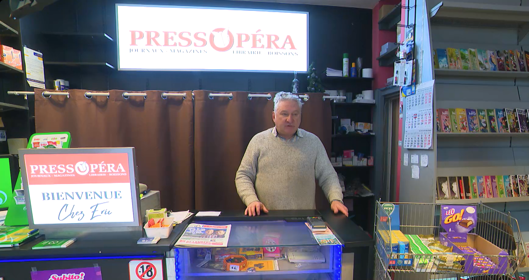 Eric, de la librairie opéra, jette l'éponge: "On ne gagne plus rien"