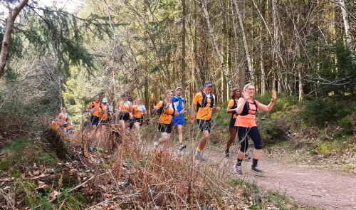 Le WAC, un club waremmien, a couru jusqu'à Botrange pour la bonne cause