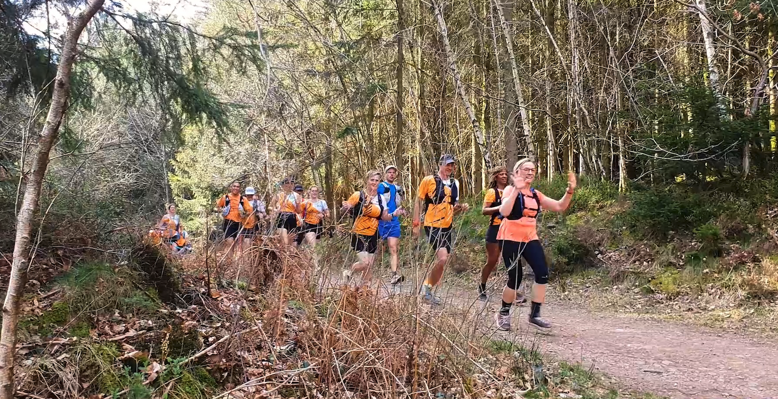 Le WAC, un club waremmien, a couru jusqu'à Botrange pour la bonne cause